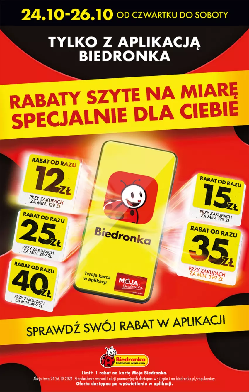 Gazetka promocyjna Biedronka - Od czwartku - ważna 24.10 do 30.10.2024 - strona 3 - produkty: Dron