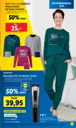 Gazetka promocyjna Lidl - GAZETKA - Gazetka - ważna od 17.01 do 17.01.2024 - strona 5 - produkty: Woreczek, Szynka, Maszynka, Piżama