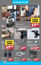 Gazetka promocyjna Aldi - Artykuły przemysłowe i tekstylia - Gazetka - ważna od 17.08 do 17.08.2024 - strona 4 - produkty: Piec, Sok, Walizka, Warka, Tarka, Wkręt, Pudełko, Wkrętarka, Akumulator