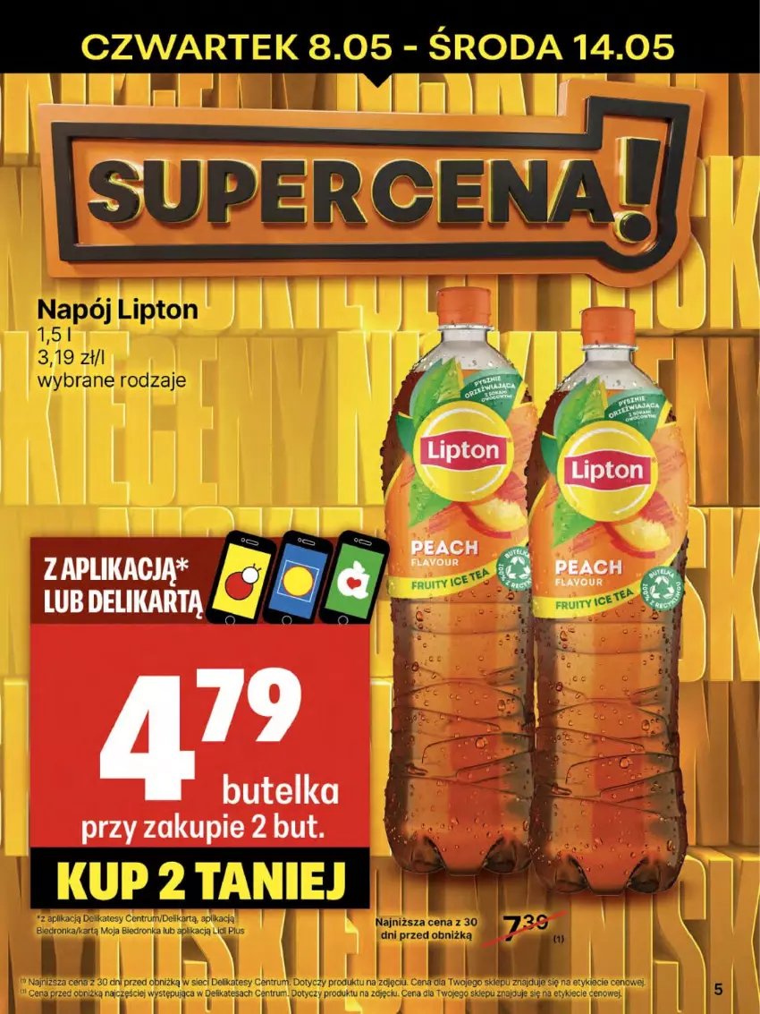 Gazetka promocyjna Delikatesy Centrum - Franczyza DC19 Czwartek - ważna 08.05 do 14.05.2025 - strona 5