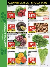Gazetka promocyjna Delikatesy Centrum - Franczyza DC19 Czwartek - Gazetka - ważna od 14.05 do 14.05.2025 - strona 16 - produkty: Sok, Rum, Ziemniaki, Dron, Winogrona, Bazyl, Bazylia, Wino, Mango, Rzodkiewka, Mięta