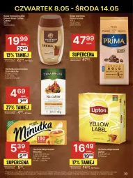 Gazetka promocyjna Delikatesy Centrum - Franczyza DC19 Czwartek - Gazetka - ważna od 14.05 do 14.05.2025 - strona 30 - produkty: Kawa rozpuszczalna, Rum, Cukier, Kawa ziarnista, Kawa, Prima, Herbata