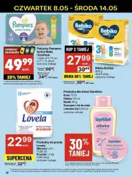 Gazetka promocyjna Delikatesy Centrum - Franczyza DC19 Czwartek - Gazetka - ważna od 14.05 do 14.05.2025 - strona 41 - produkty: Rum, Pampers, Lovela, Pieluchy, Proszek do prania, Tusz, Dron, Bebiko, Szampon, Dzieci, Mydło, Miecz, Mleko