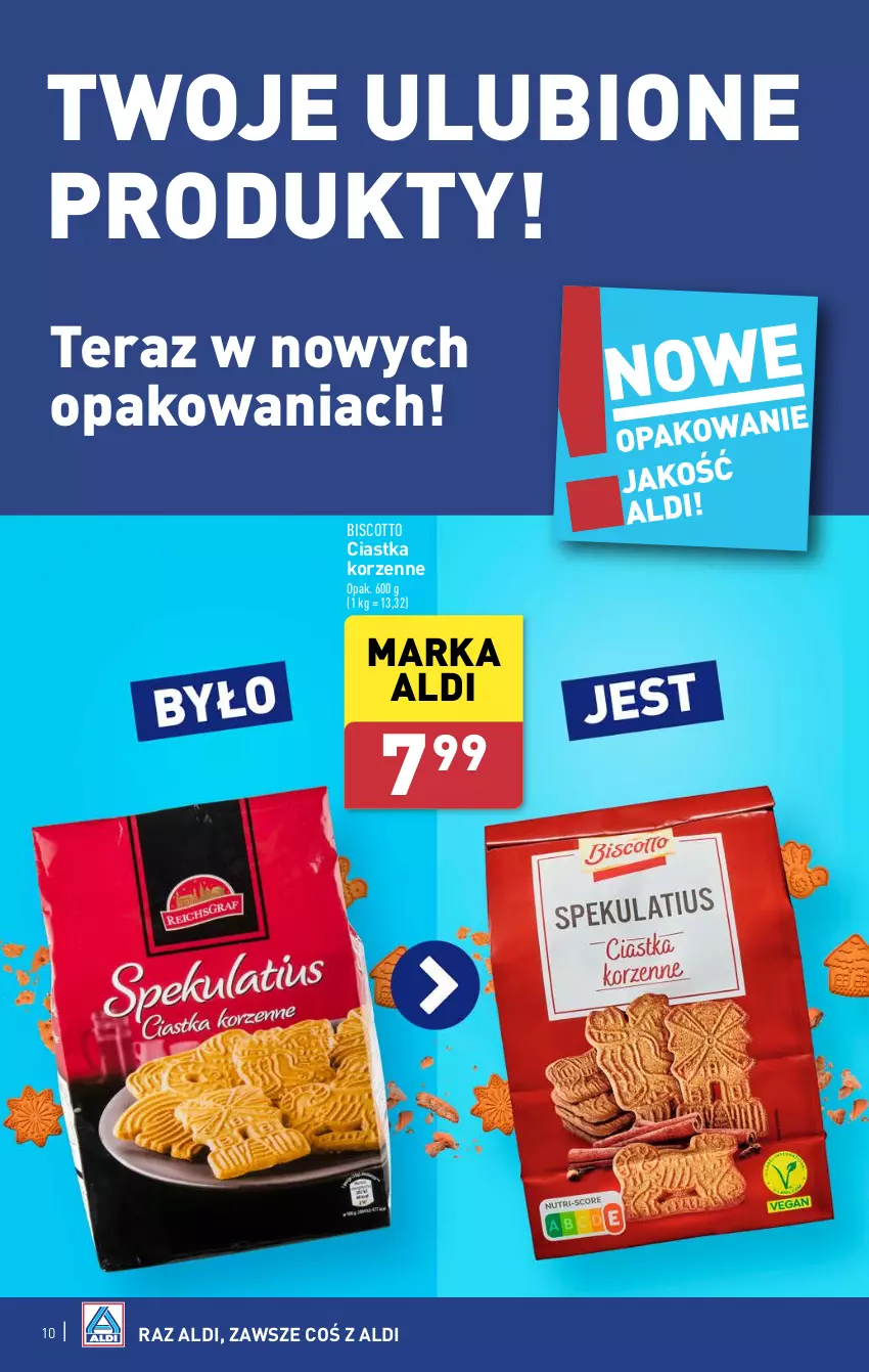 Gazetka promocyjna Aldi - Pełna oferta - ważna 07.10 do 12.10.2024 - strona 10 - produkty: Ciastka, Tera