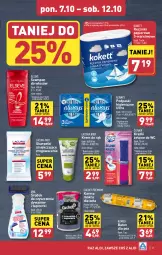 Gazetka promocyjna Aldi - Pełna oferta - Gazetka - ważna od 12.10 do 12.10.2024 - strona 21 - produkty: Elseve, Papier, Body, Krem do rąk, Clin, Karp, Skarpetki, Ręcznik, Rolki, Always, Szampon, Podpaski, Baton, Ręczniki papierowe, Baton dla psa, Dywan