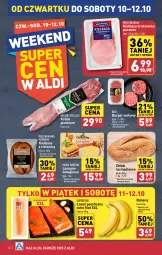 Gazetka promocyjna Aldi - Pełna oferta - Gazetka - ważna od 12.10 do 12.10.2024 - strona 22 - produkty: Banany, Kiełbasa krakowska, Mięsne specjały, Królik, Burger, Lasagne bolognese, Lasagne, Chleb, Kiełbasa