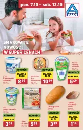 Gazetka promocyjna Aldi - Pełna oferta - Gazetka - ważna od 12.10 do 12.10.2024 - strona 6 - produkty: Jogurt naturalny, Ser, Gra, Twaróg, Piątnica, Zott, Jogurt, Spód do pizzy, Sałat, Twaróg półtłusty, Chleb, Ciabatta