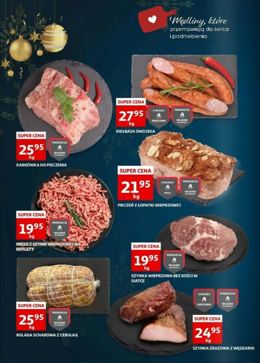 Gazetka promocyjna Auchan - ważna 20.12 do 23.12.2023 - strona 18 - produkty: Fa, Rolada, Ser