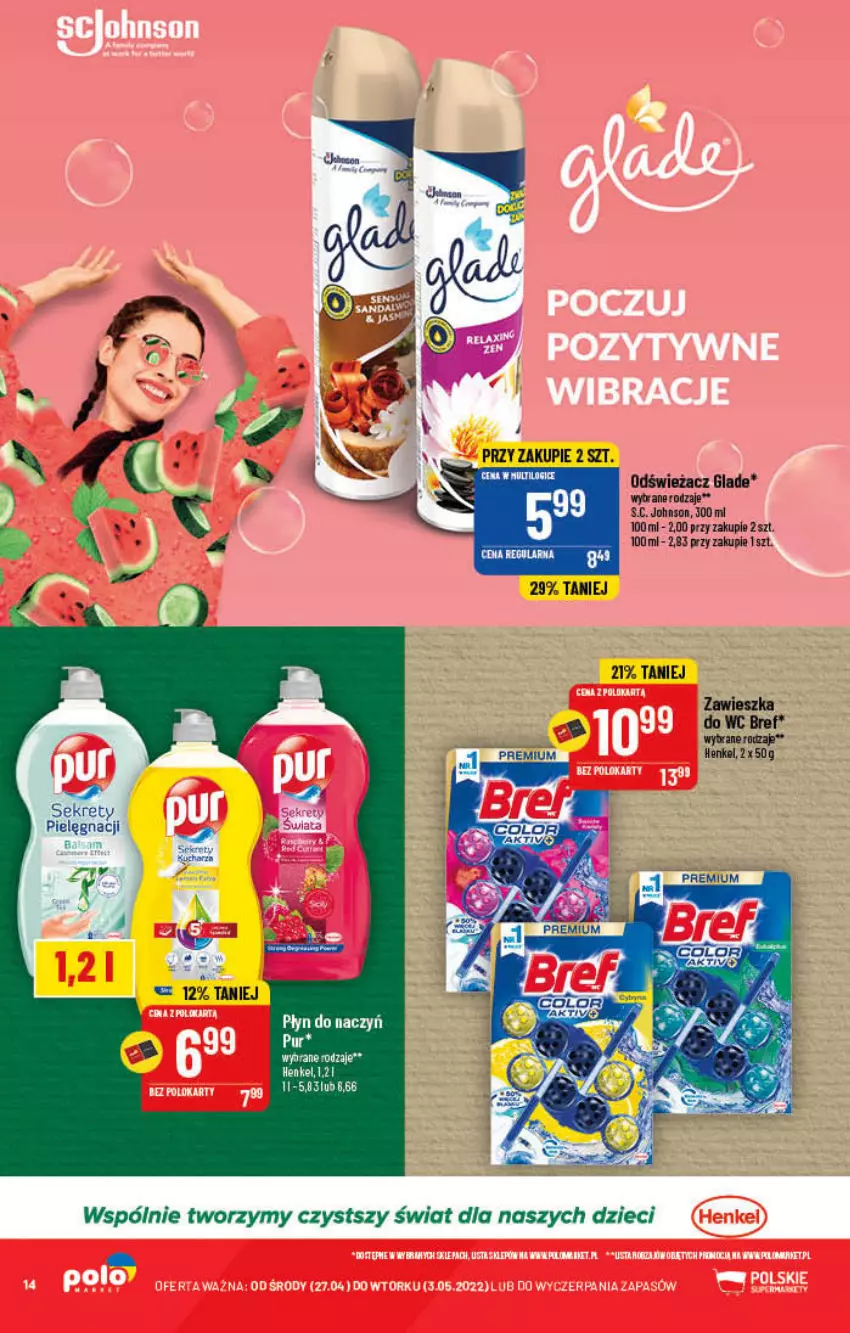 Gazetka promocyjna PoloMarket - Gazetka pomocyjna - ważna 27.04 do 03.05.2022 - strona 14 - produkty: Bref, Dzieci, Noż