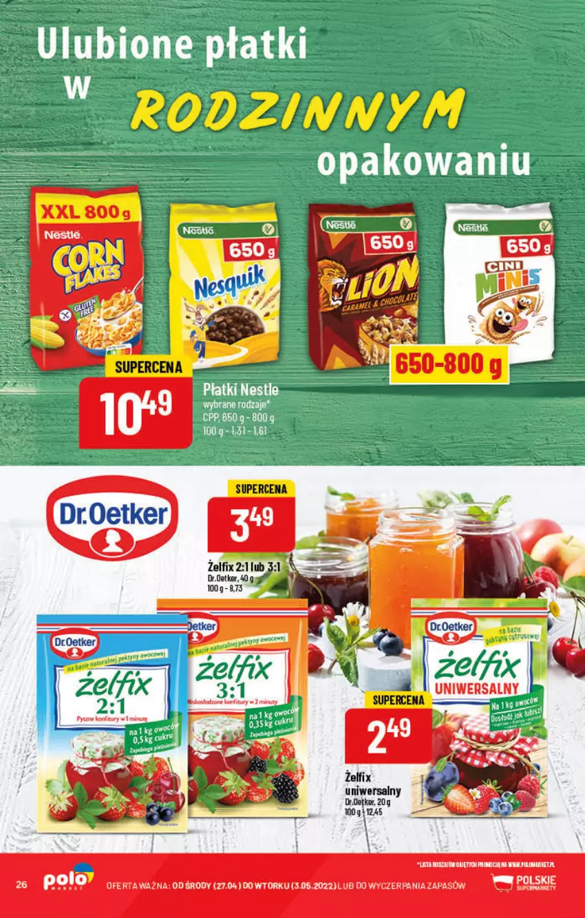 Gazetka promocyjna PoloMarket - Gazetka pomocyjna - ważna 27.04 do 03.05.2022 - strona 26 - produkty: Dr. Oetker