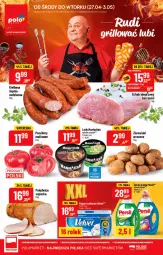 Gazetka promocyjna PoloMarket - Gazetka pomocyjna - Gazetka - ważna od 03.05 do 03.05.2022 - strona 1 - produkty: Polędwica, Persil, Keen, Ziemniaki, Schab wieprzowy, Manta, Kiełbasa, Pomidory, Kiełbasa śląska