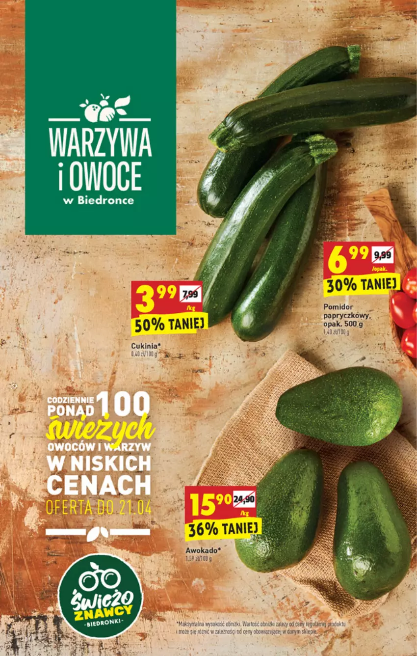 Gazetka promocyjna Biedronka - W tym tygodniu PN - ważna 19.04 do 25.04.2021 - strona 8 - produkty: Dron, Warzywa