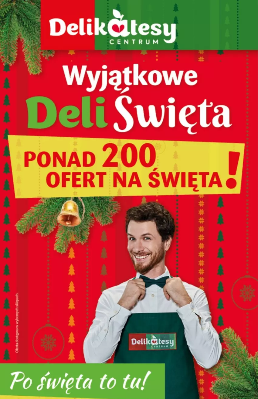 Gazetka promocyjna Delikatesy Centrum - Gazetka świąteczna DC49/50 - ważna 15.12 do 31.12.2022 - strona 1