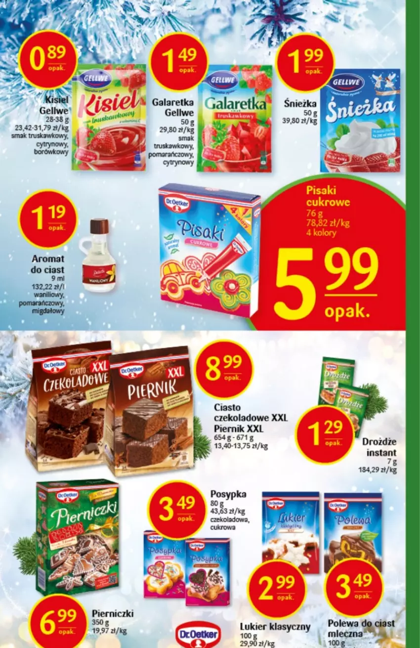 Gazetka promocyjna Delikatesy Centrum - Gazetka świąteczna DC49/50 - ważna 15.12 do 31.12.2022 - strona 15 - produkty: Ciasto czekoladowe, Piernik