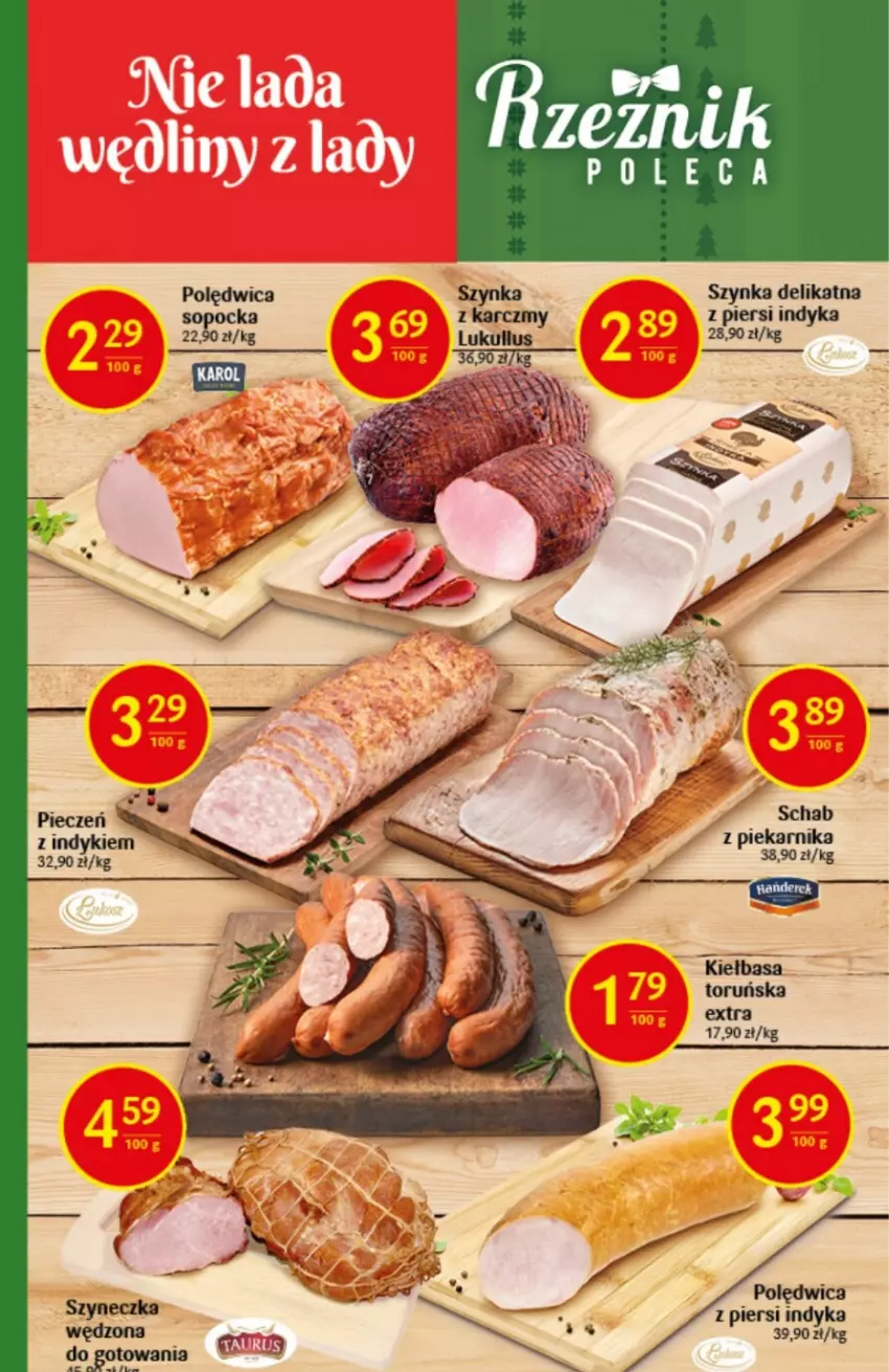 Gazetka promocyjna Delikatesy Centrum - Gazetka świąteczna DC49/50 - ważna 15.12 do 31.12.2022 - strona 2 - produkty: Kiełbasa, Piec, Piekarnik, Polędwica, Szynka