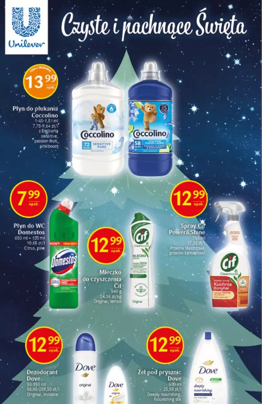 Gazetka promocyjna Delikatesy Centrum - Gazetka świąteczna DC49/50 - ważna 15.12 do 31.12.2022 - strona 28 - produkty: Dezodorant, Dove, Gin