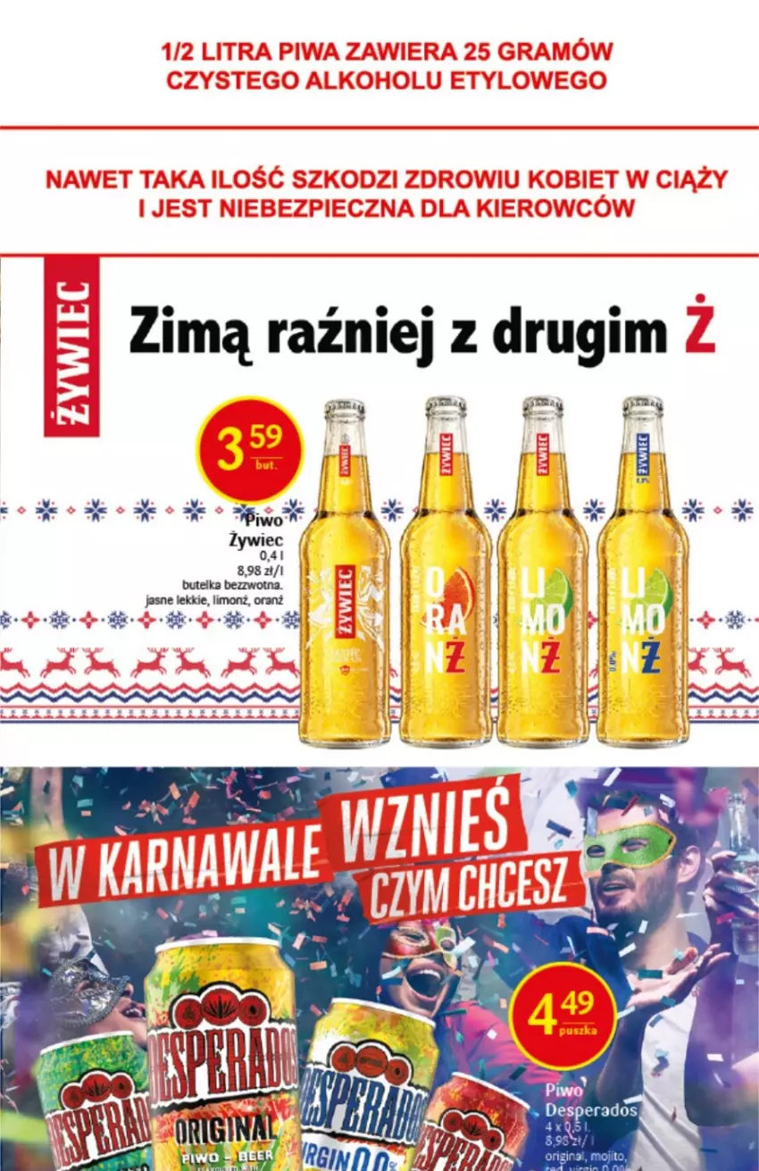 Gazetka promocyjna Delikatesy Centrum - Gazetka świąteczna DC49/50 - ważna 15.12 do 31.12.2022 - strona 37 - produkty: Desperados