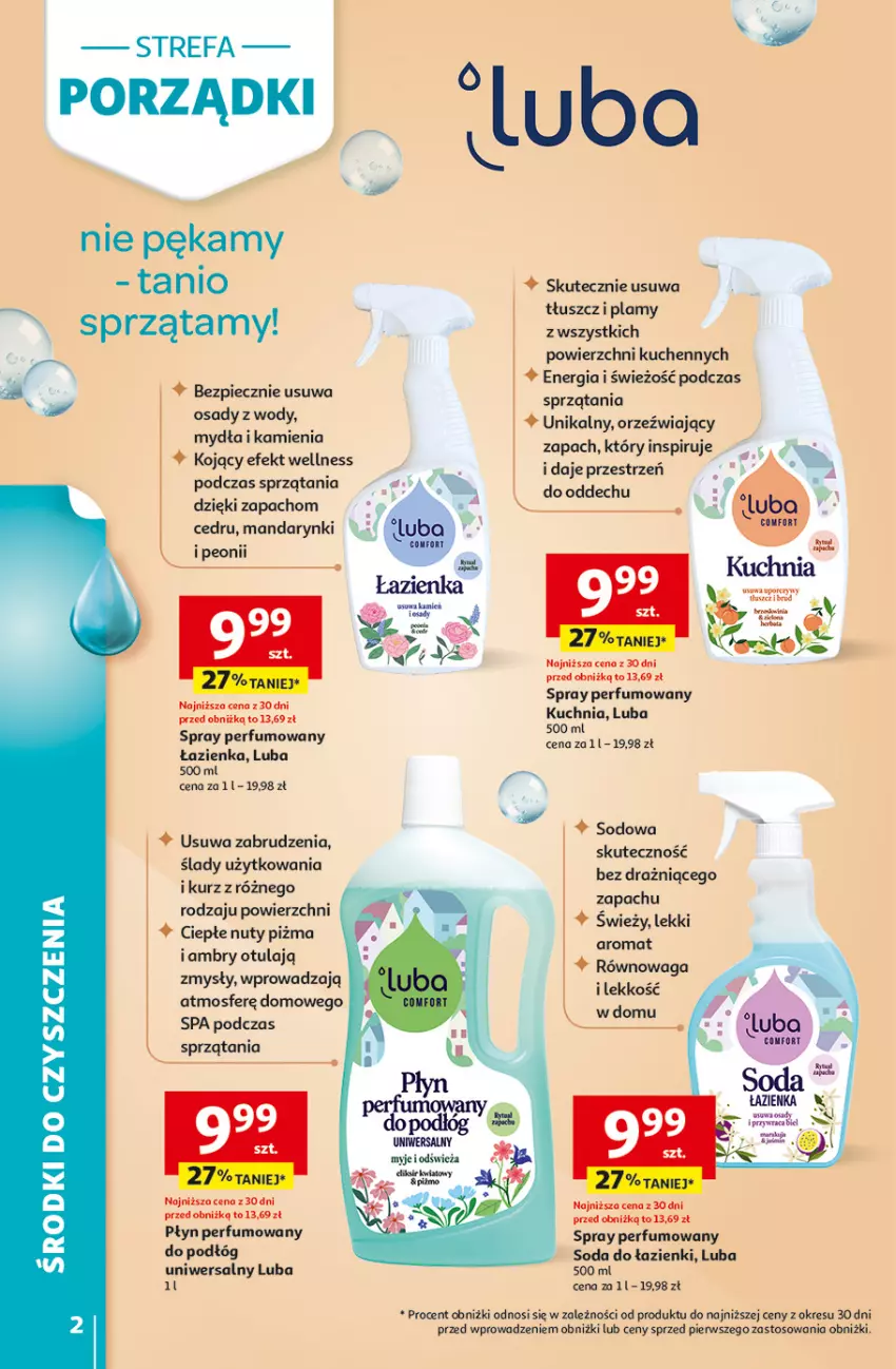 Gazetka promocyjna Auchan - Gazetka Strefa Porządki Hipermarket Auchan - ważna 19.03 do 25.03.2026 - strona 2 - produkty: Kuchnia, Mandarynki, Nuty, Perfum, Por, Tera, Waga
