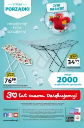 Gazetka promocyjna Auchan - Gazetka Strefa Porządki Hipermarket Auchan - Gazetka - ważna od 25.03 do 25.03.2026 - strona 32 - produkty: Ubrania, Gra, Deska do prasowania, Tera, Suszarka