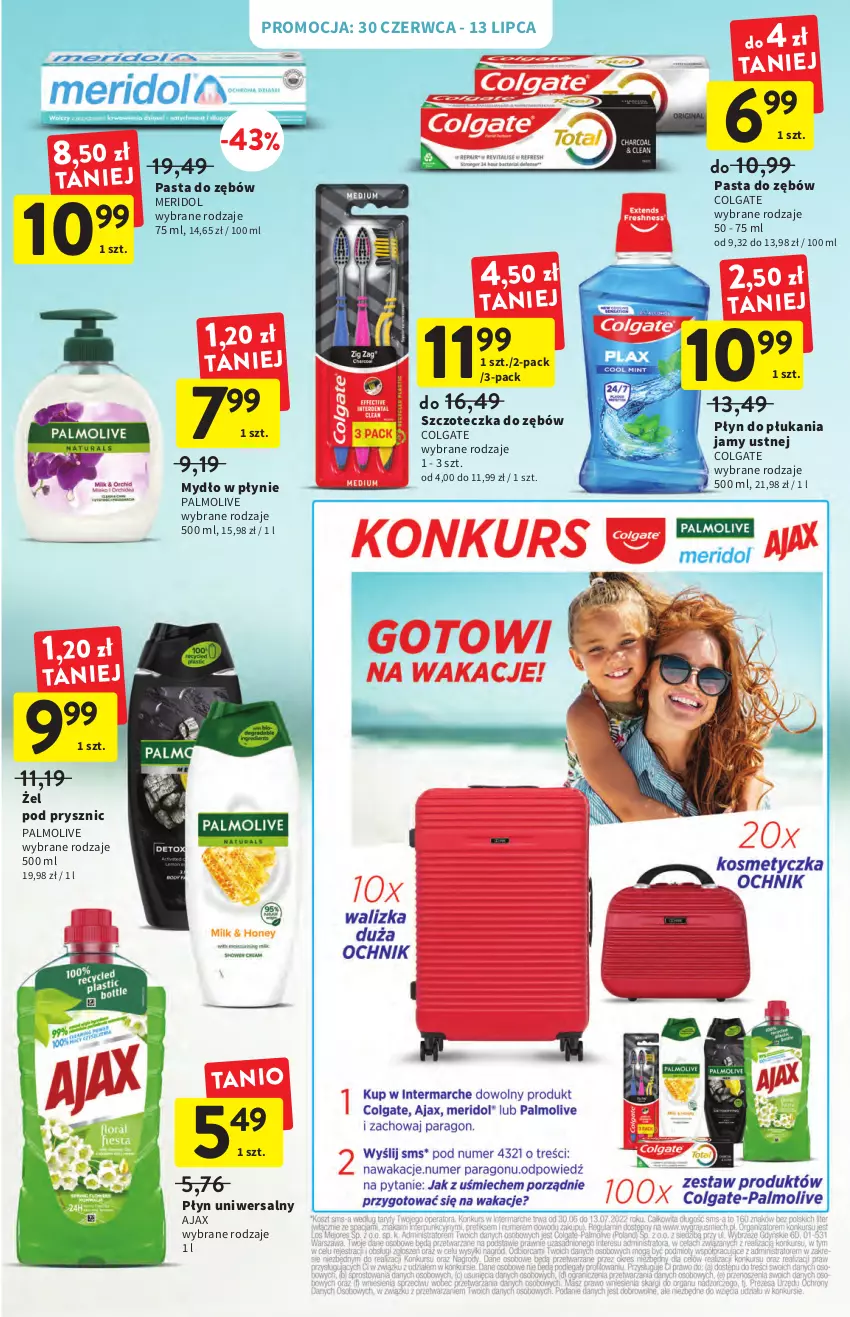 Gazetka promocyjna Intermarche - ważna 30.06 do 06.07.2022 - strona 35 - produkty: Ajax, Colgate, LG, Mydło, Mydło w płynie, Palmolive, Pasta do zębów, Płyn do płukania, Płyn do płukania jamy ustnej, Szczoteczka, Szczoteczka do zębów