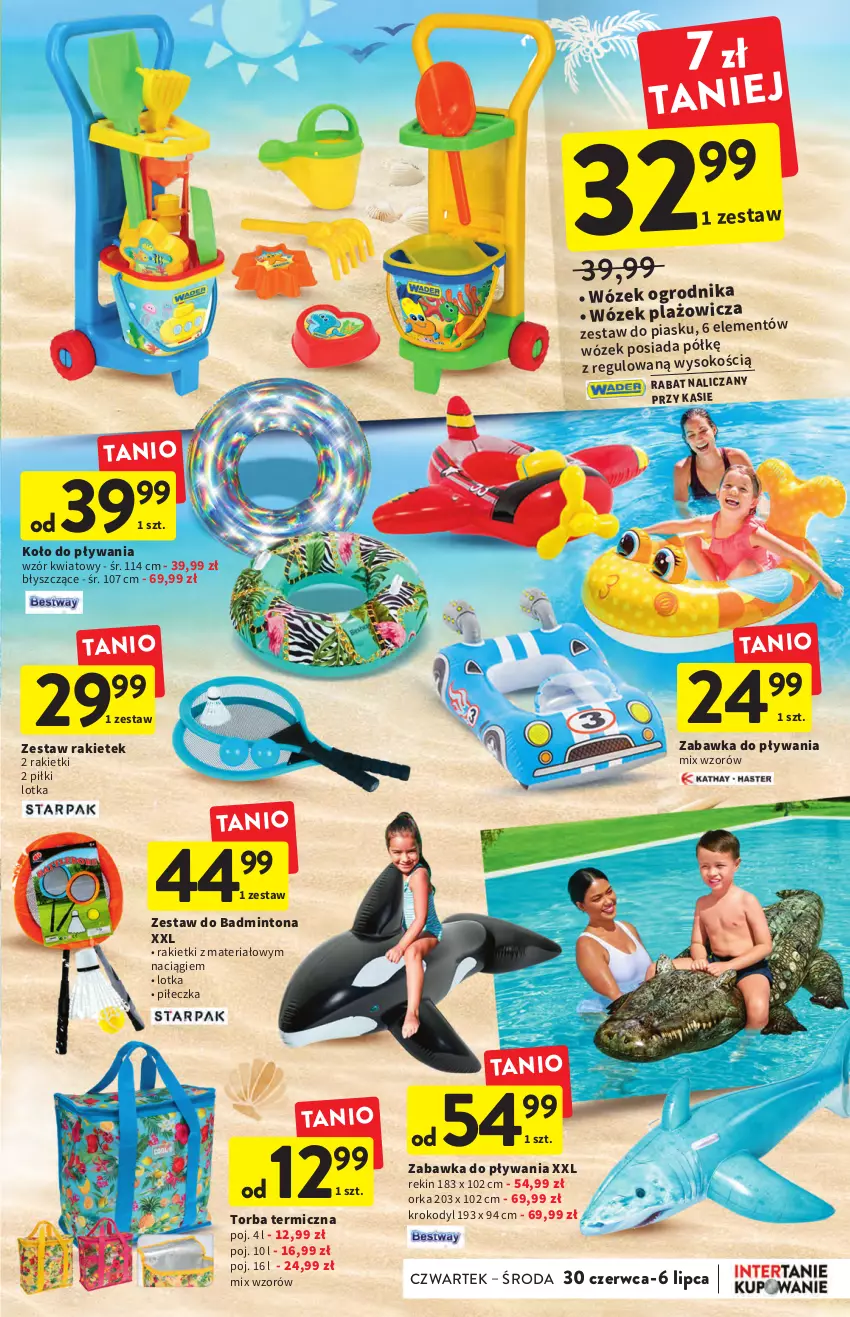 Gazetka promocyjna Intermarche - ważna 30.06 do 06.07.2022 - strona 37 - produkty: Orka, Sok, Torba, Wózek, Zabawka