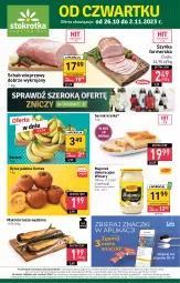 Gazetka promocyjna Stokrotka - Supermarket - Gazetka - ważna od 02.11 do 02.11.2023 - strona 1 - produkty: Majonez, Banany, Warzywa, Ser, Szynka farmerska, Winiary, Tusz, Duda, Szynka, Schab wieprzowy, Owoce, Mięso, Fa