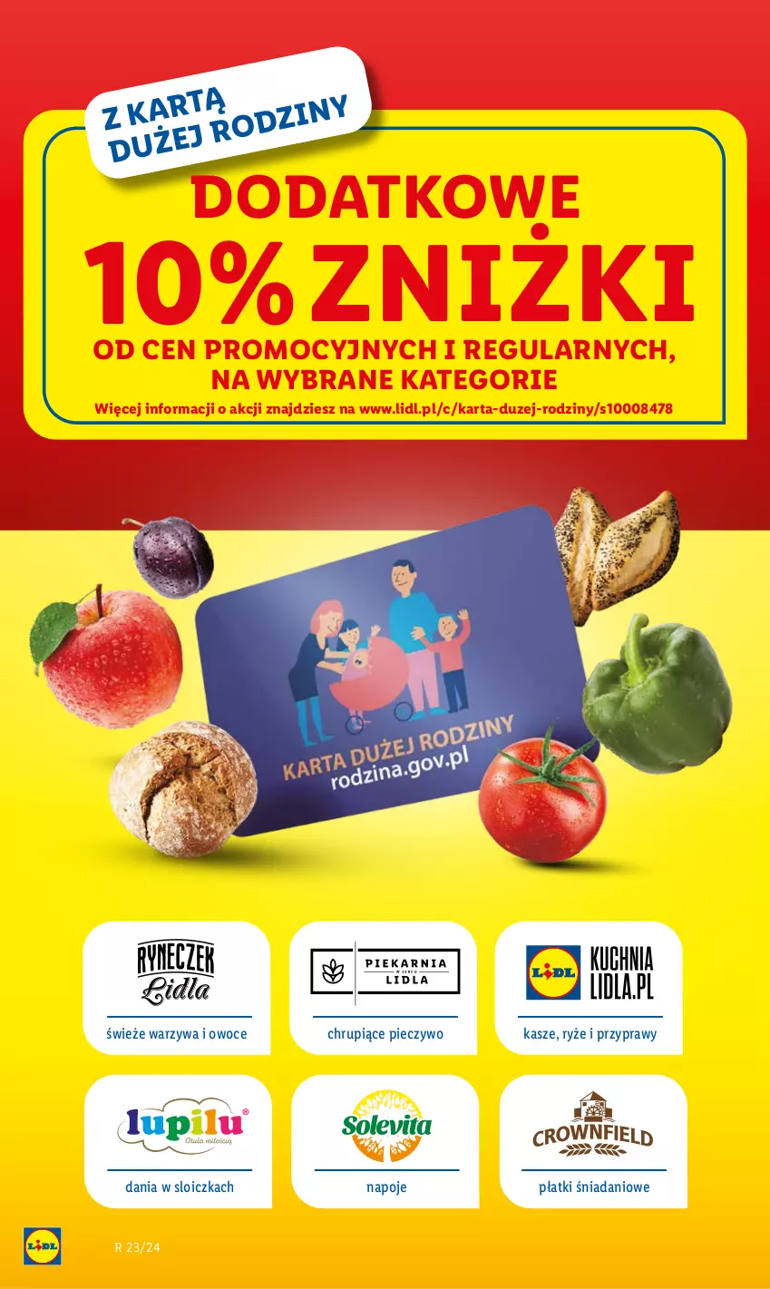 Gazetka promocyjna Lidl - GAZETKA - ważna 03.06 do 05.07.2024 - strona 30 - produkty: Danio, Napoje, Owoce, Piec, Pieczywo, Przyprawy, Ryż, Warzywa, Warzywa i owoce