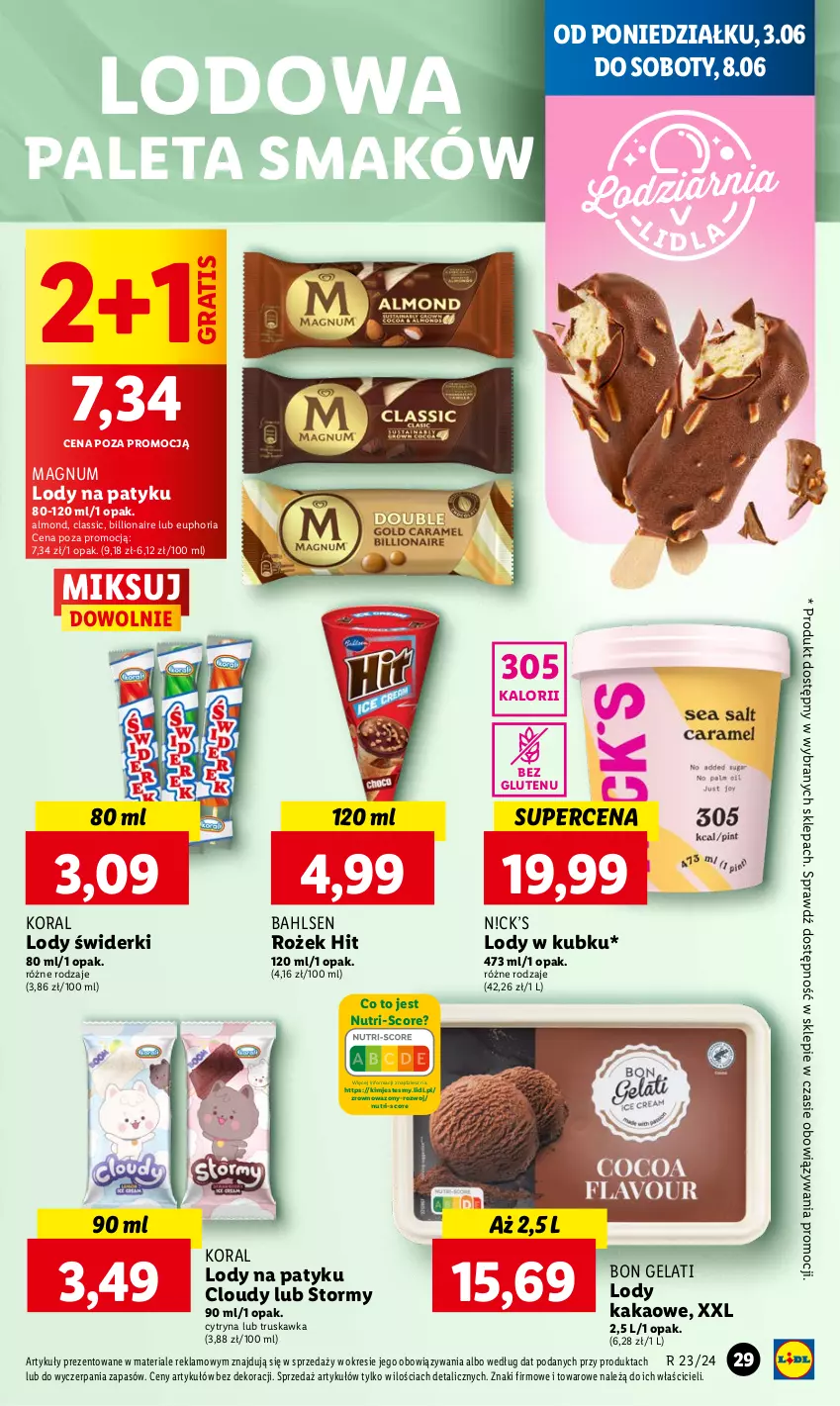 Gazetka promocyjna Lidl - GAZETKA - ważna 03.06 do 05.07.2024 - strona 33 - produkty: Gra, Kakao, Lion, Lody, Oral B, Paleta, Wazon