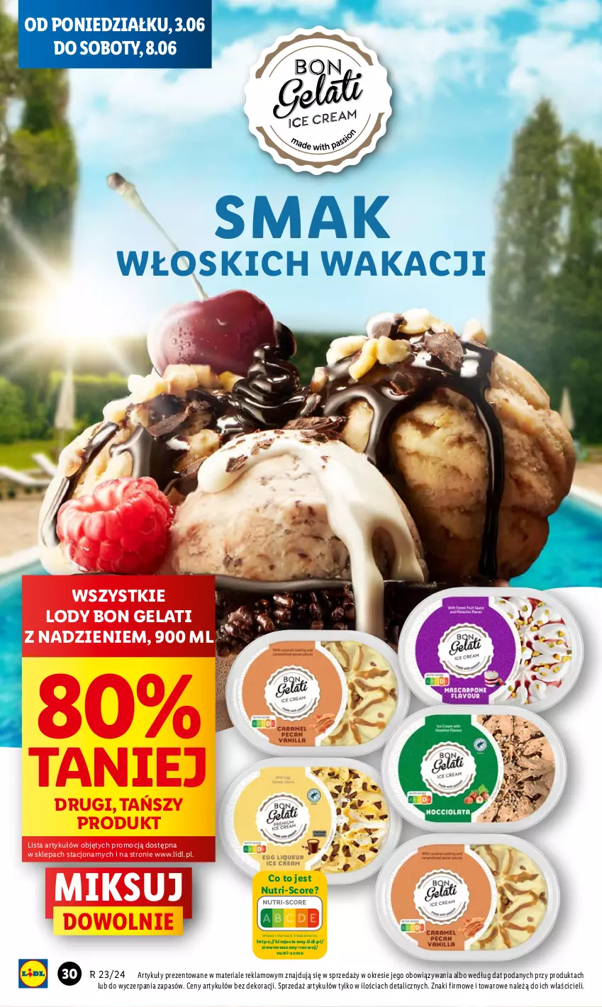 Gazetka promocyjna Lidl - GAZETKA - ważna 03.06 do 05.07.2024 - strona 34 - produkty: Lody, Wazon