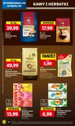 Gazetka promocyjna Lidl - GAZETKA - Gazetka - ważna od 05.07 do 05.07.2024 - strona 42 - produkty: Torebka, Earl Grey, Gra, Kawa ziarnista, Róża, Cytryny, Dallmayr, Kawa mielona, Kawa, Sante, Lipton, Granola