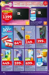 Gazetka promocyjna Auchan - Gazetka Magia Świąt Auchan Hipermarket - Gazetka - ważna od 14.12 do 14.12.2022 - strona 34 - produkty: LED TV, JBL, Gry, Pendrive, Głośnik, Mikrofon, Kosz, Bateria, Gala, Manta, PLATINET, Smartfon, Akumulator