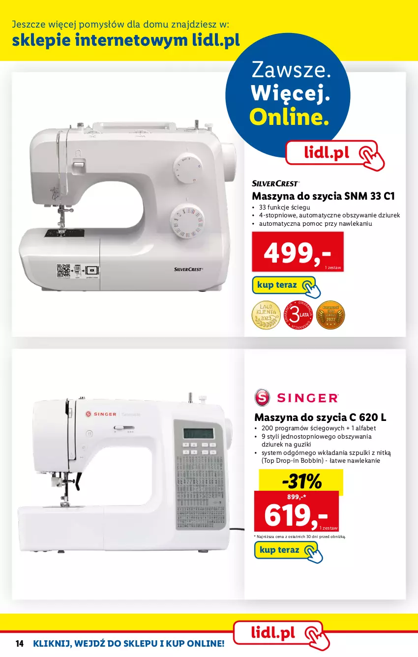 Gazetka promocyjna Lidl - KATALOG SKLEPU ONLINE - ważna 06.02 do 26.02.2023 - strona 14 - produkty: Fa, Gra, Szyna, Tera, Top