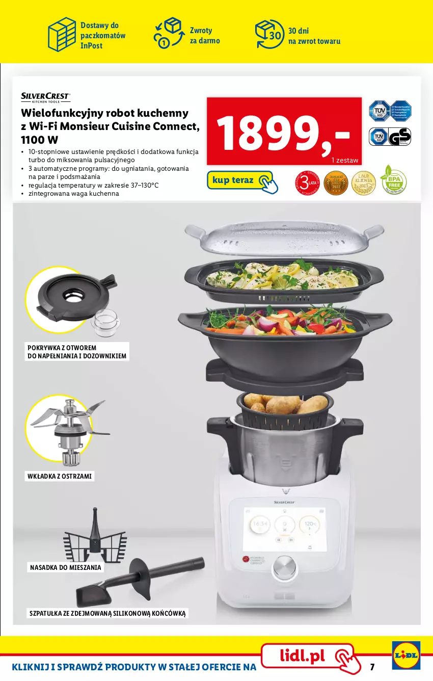 Gazetka promocyjna Lidl - KATALOG SKLEPU ONLINE - ważna 06.02 do 26.02.2023 - strona 7 - produkty: Dozownik, Gra, Robot, Szpatułka, Tera, Top, Waga