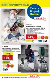 Gazetka promocyjna Lidl - KATALOG SKLEPU ONLINE - Gazetka - ważna od 26.02 do 26.02.2023 - strona 22 - produkty: Ser, Wiertarka, Tera, Tarka, Młot, Młotowiertarka, Laser krzyżowy