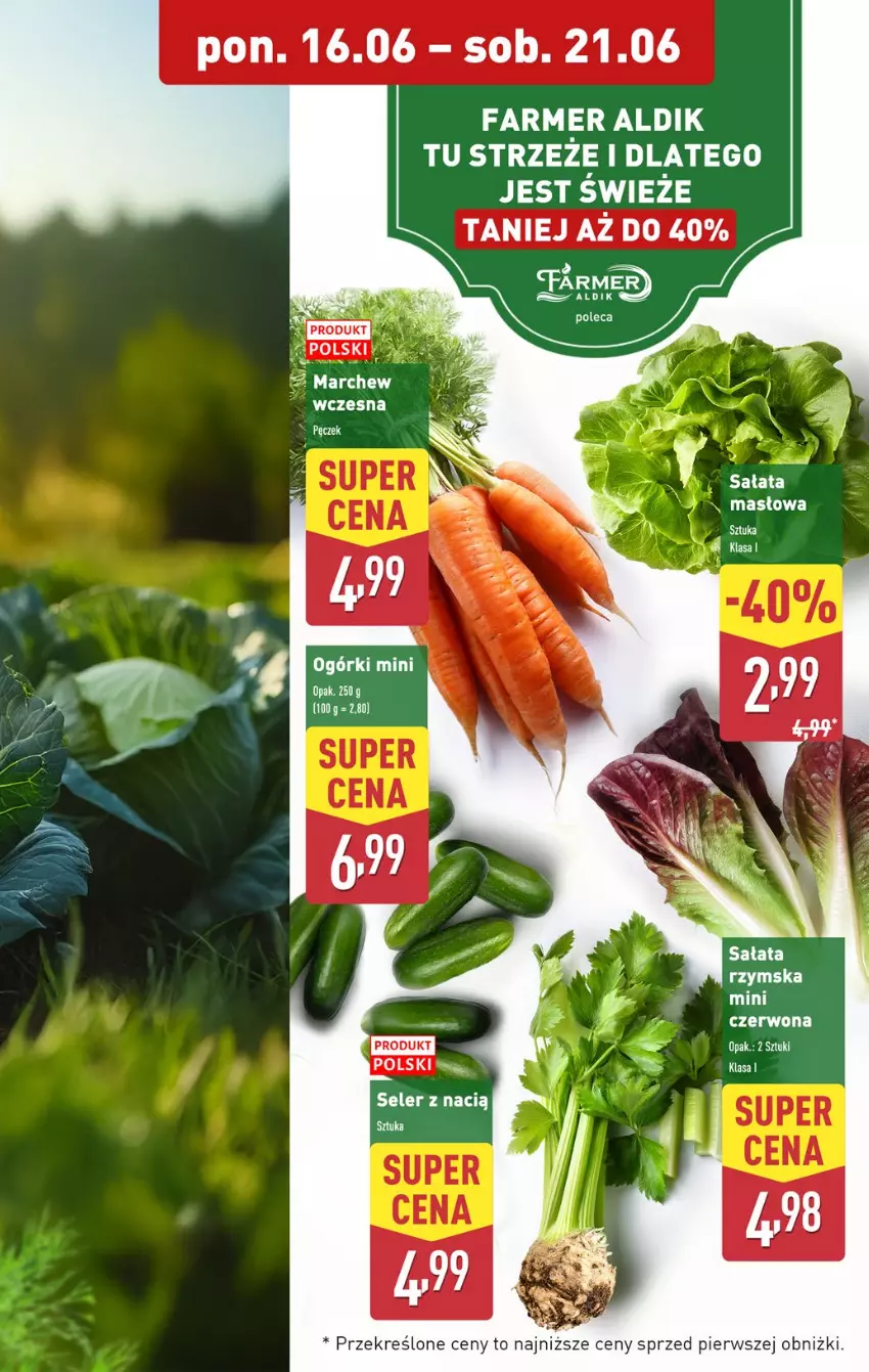 Gazetka promocyjna Aldi - Oferta weekendowa - ważna 18.06 do 21.06.2025 - strona 9 - produkty: Fa, LG, Masło, Sałat