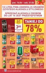 Gazetka promocyjna Aldi - Oferta weekendowa - Gazetka - ważna od 21.06 do 21.06.2025 - strona 12 - produkty: Piwa, Piwo, Koc, Gra, Orzeszki, Chipsy, Warka, Radler, Crunchips, Lorenz, Orzeszki ziemne, Okocim, Mango, Grejpfrut