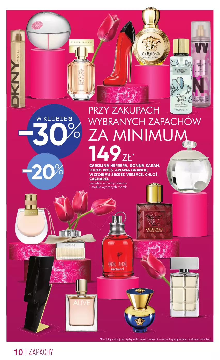 Gazetka promocyjna Super Pharm - Gazetka - ważna 28.02 do 13.03.2025 - strona 10 - produkty: Cacharel, Carolina Herrera, Chloé, Gra, Hugo Boss, Rama, Versace