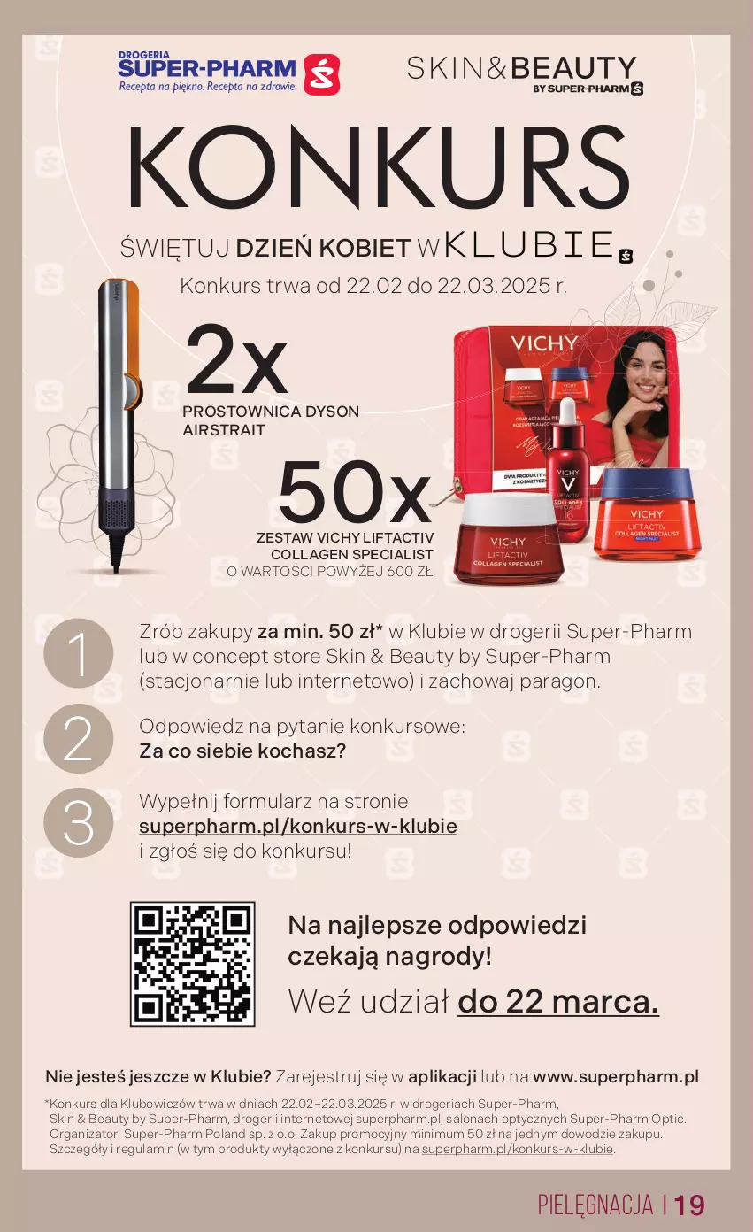 Gazetka promocyjna Super Pharm - Gazetka - ważna 28.02 do 13.03.2025 - strona 19 - produkty: Koc, Vichy