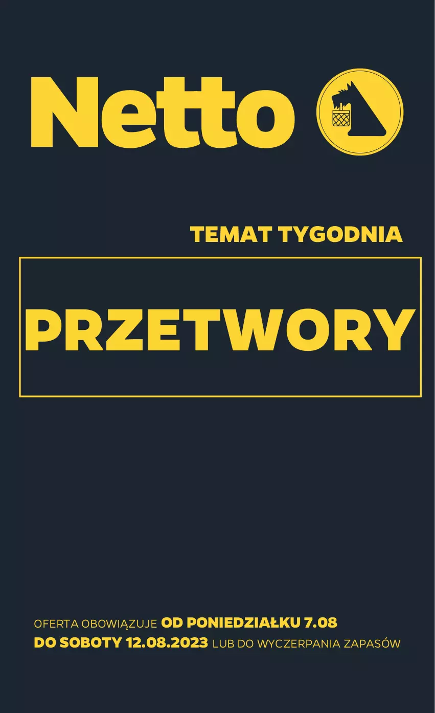 Gazetka promocyjna Netto - Akcesoria i dodatki - ważna 07.08 do 12.08.2023 - strona 1