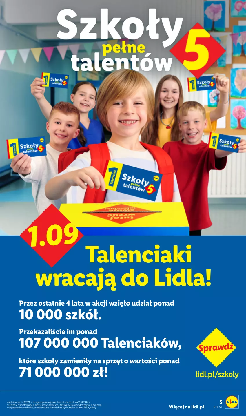 Gazetka promocyjna Lidl - Gazetka ważna od 31.08. do 05.09. - ważna 31.08 do 05.09.2026 - strona 5
