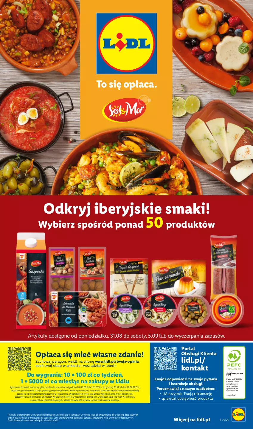 Gazetka promocyjna Lidl - Gazetka ważna od 31.08. do 05.09. - ważna 31.08 do 05.09.2026 - strona 59 - produkty: Gra, Laur, Mola, Papier, Por, Portal