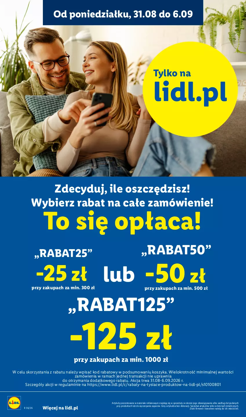 Gazetka promocyjna Lidl - Gazetka ważna od 31.08. do 05.09. - ważna 31.08 do 05.09.2026 - strona 6 - produkty: Kosz, Rama, Tran