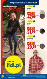 Gazetka promocyjna Lidl - Gazetka ważna od 31.08. do 05.09. - Gazetka - ważna od 05.09 do 05.09.2026 - strona 10 - produkty: Gra, Kurtka, Kosz, Koszula, Moda, Botki, Grafika