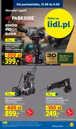 Gazetka promocyjna Lidl - Gazetka ważna od 31.08. do 05.09. - Gazetka - ważna od 05.09 do 05.09.2026 - strona 11 - produkty: Parkside, Sok, Koc, Ogród, Klucz udarowy, Akumulator