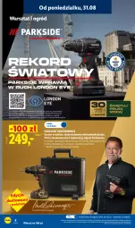Gazetka promocyjna Lidl - Gazetka ważna od 31.08. do 05.09. - Gazetka - ważna od 05.09 do 05.09.2026 - strona 12 - produkty: Parkside, Akumulatorowa wiertarkowkrętark, Wiertarkowkrętarka, Warka, Tarka, Silan, Wkręt, Pudełko, Wkrętarka, Ogród, Akumulator
