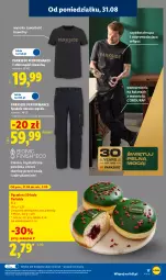 Gazetka promocyjna Lidl - Gazetka ważna od 31.08. do 05.09. - Gazetka - ważna od 05.09 do 05.09.2026 - strona 21 - produkty: Parkside, Pączek, Sok, T-shirt, LANA, Spodnie, LG