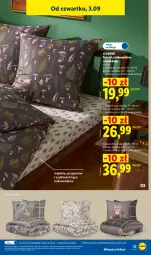 Gazetka promocyjna Lidl - Gazetka ważna od 31.08. do 05.09. - Gazetka - ważna od 05.09 do 05.09.2026 - strona 31 - produkty: Gra, Ivar, Pościel, Poszewka, Grafika