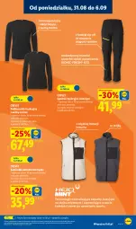 Gazetka promocyjna Lidl - Gazetka ważna od 31.08. do 05.09. - Gazetka - ważna od 05.09 do 05.09.2026 - strona 47 - produkty: Podkoszulek, Por, Finish, Kosz, Kamizelka, Sport, Dzieci, Spodnie, Olej