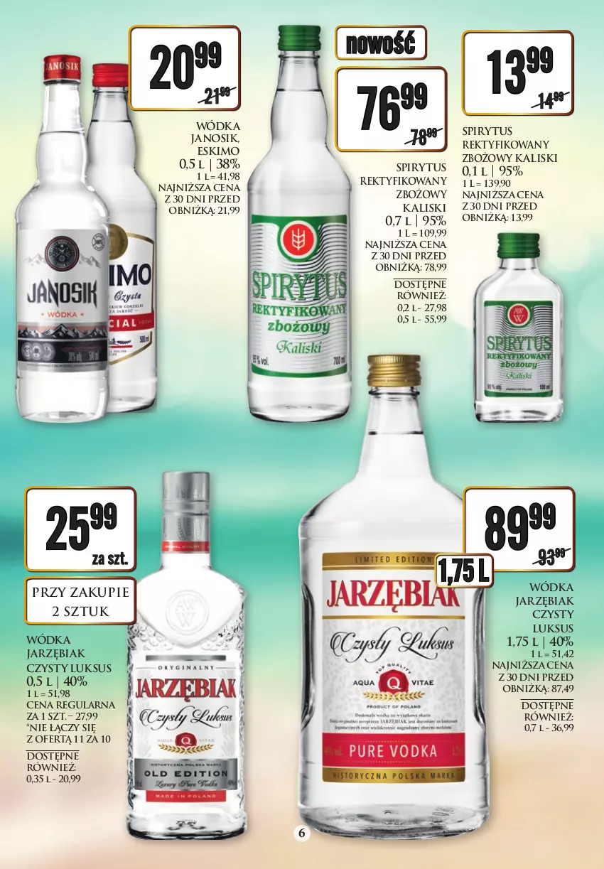 Gazetka promocyjna Dino - Katalog alkoholowy 14-19.08 - ważna 14.08 do 19.08.2023 - strona 6 - produkty: Jim Beam, Napój, Whiskey, Wódka