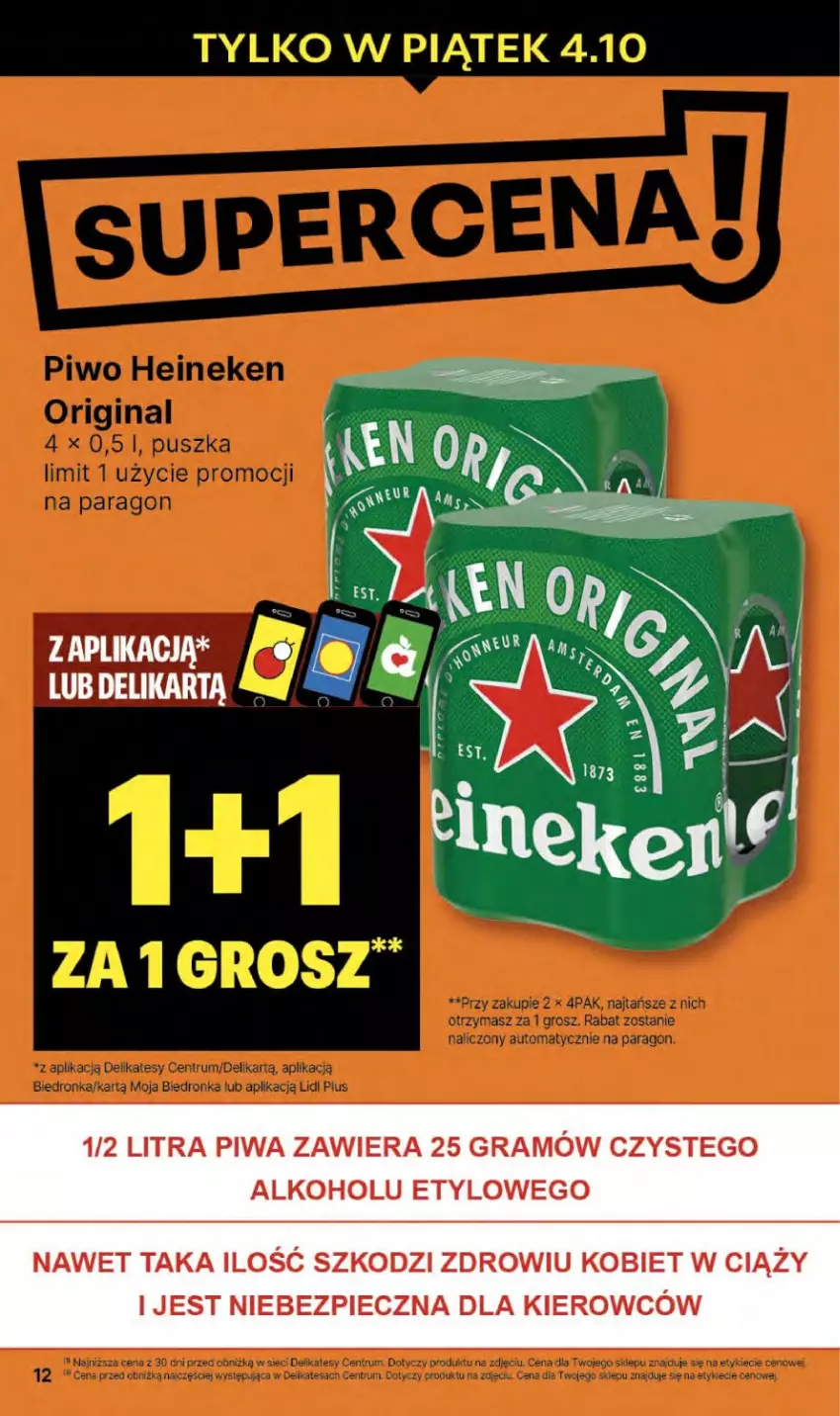 Gazetka promocyjna Delikatesy Centrum - NOWA GAZETKA Delikatesy Centrum od 3 października! 3-9.10.2024 - ważna 03.10 do 09.10.2024 - strona 12 - produkty: Gra, Piec, Piwa